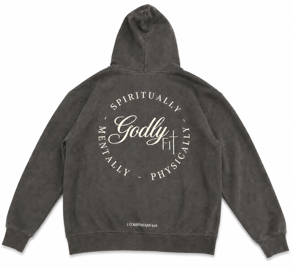 "GF" Grey Premium Hoodie