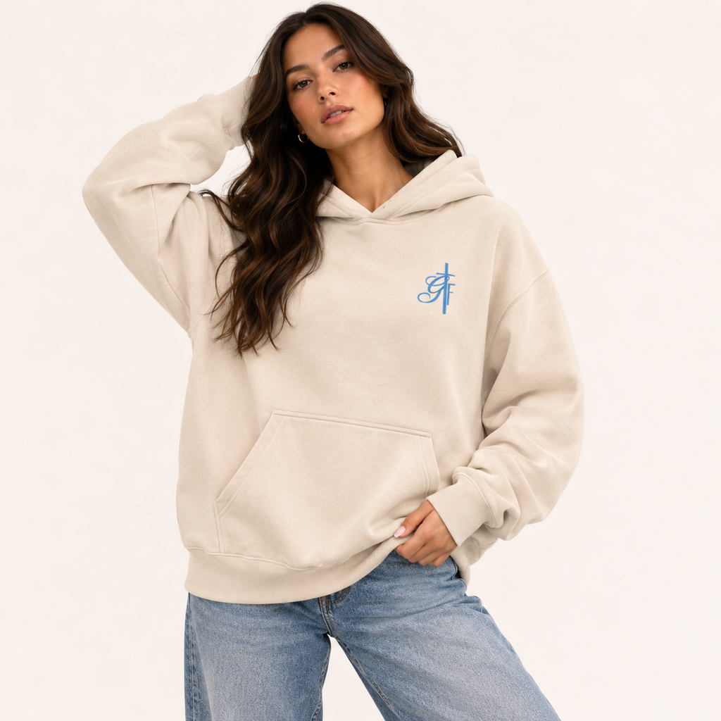 "GF" Bone Premium Hoodie