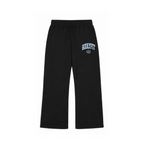 "College" Onyx Premium Open-Leg Sweatpants