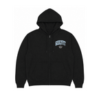 "College" Onyx Premium Zip-Up Hoodie